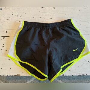Nike running shorts, girls size medium.